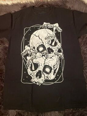 Threadless Black Crewneck Tee